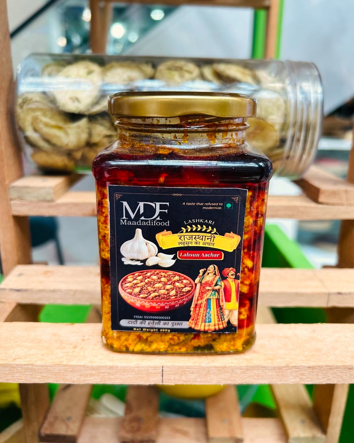 Rajasthani Lahsun Ka Achaar - Garlic Pickle